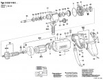 Bosch 0 602 116 008 GR.65 High Frequency Drill Spare Parts